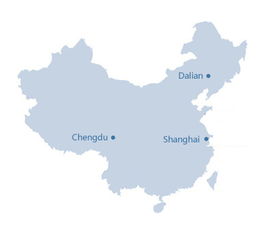 The layout of the business China